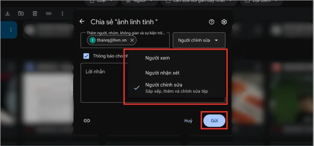 Cách bảo mật Google Drive bằng giới hạn quyền truy cập