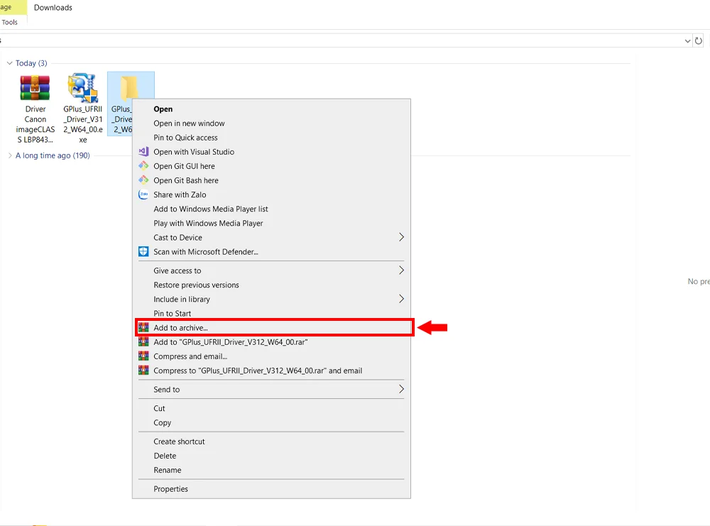 Cách đặt mật khẩu cho Link Drive bằng File nén (Áp dụng cho máy Window)