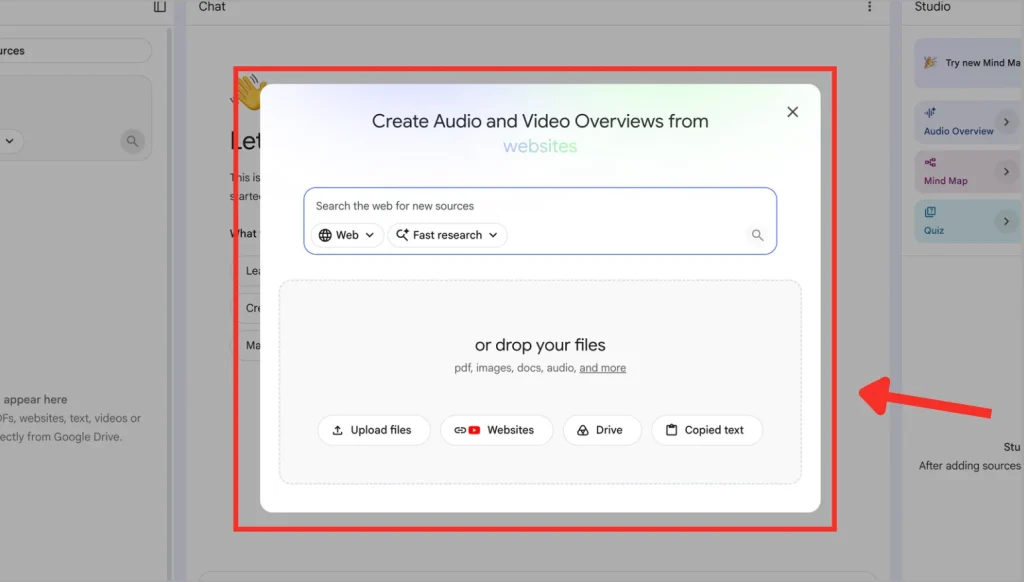Hướng dẫn cách tạo Podcast bằng NotebookLM
