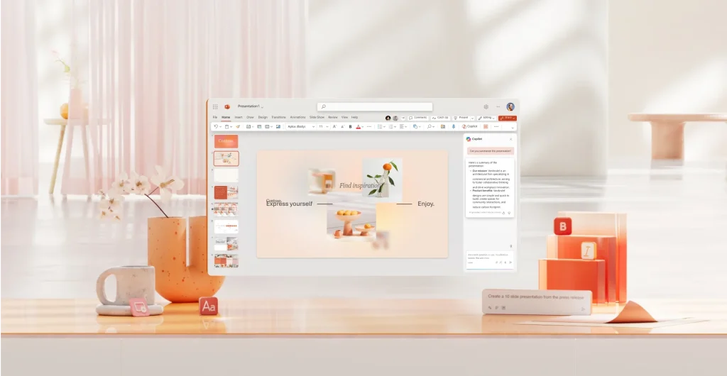 Tệp khách hàng phù hợp với Microsoft PowerPoint
