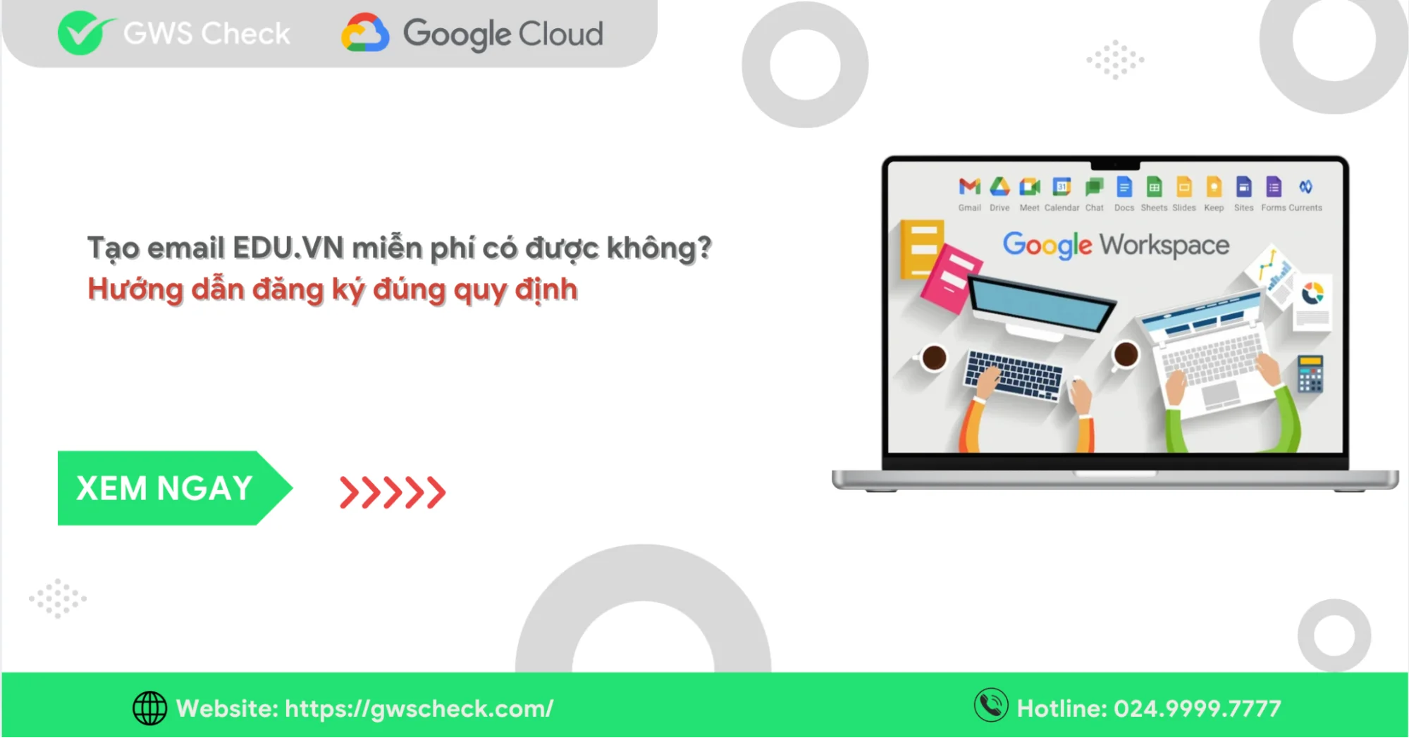Tạo mail EDU.VN miễn phí có được không?
